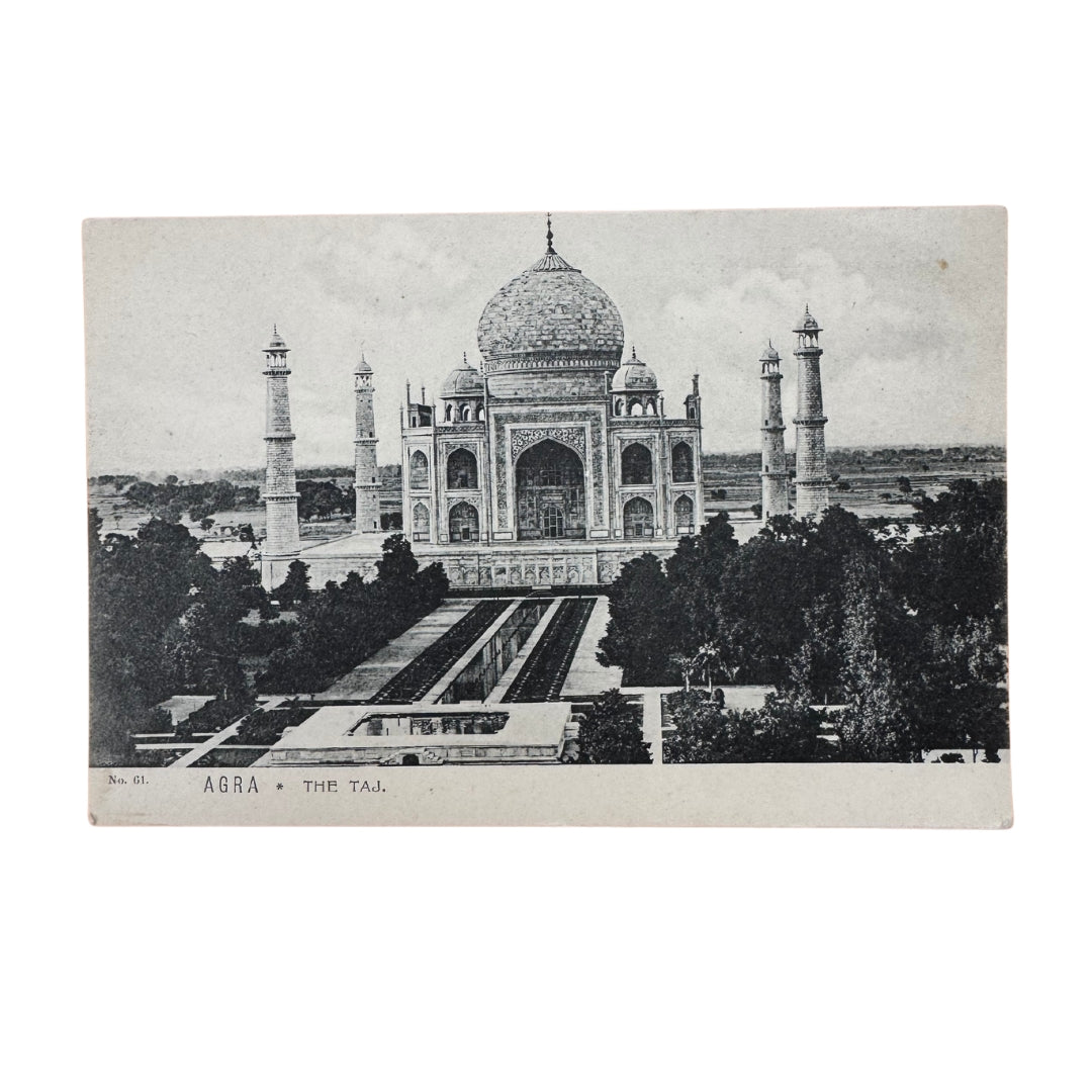 Taj Mahal. Early 20th century - Unused Antique Postcard