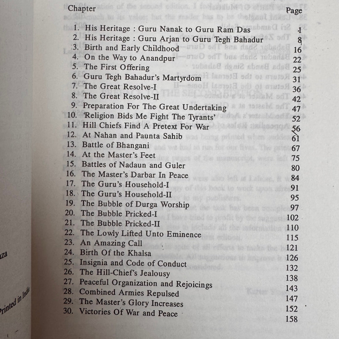 Life of Guru Gobind Singh by Kartar Singh M.A.