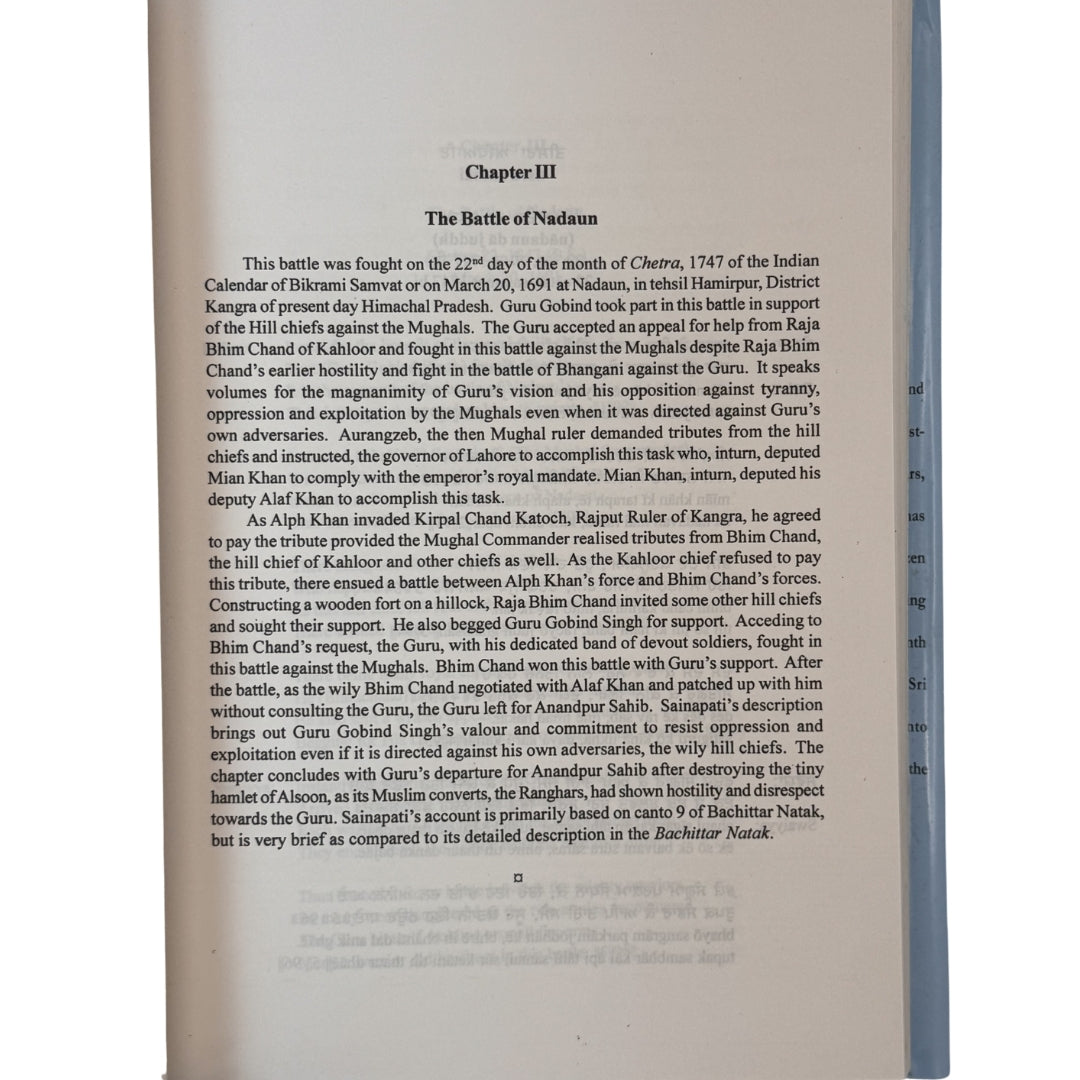 Sri Gur Sobha by Sainapati translated by Prof. Kulwant Singh