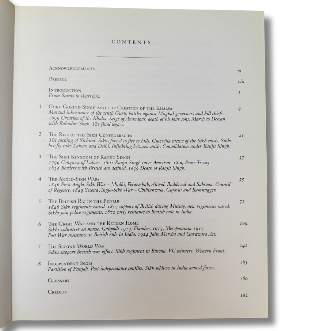 Warrior Saints: Three Centuries of the Sikh Military Tradition by Amandeep Singh Madra & Parmjit Singh (1999)