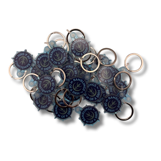 Ramblings of a Sikh Logo Keyring