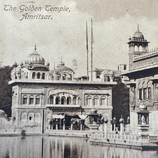 Golden Temple, Amritsar - Unused Antique Postcard - ramblingsofasikh
