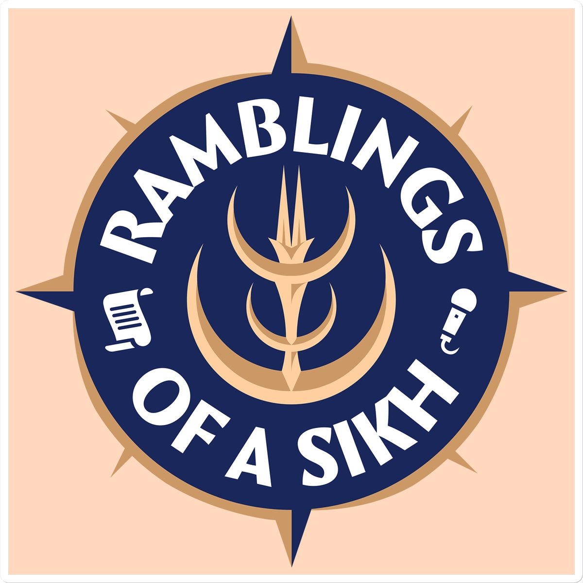 Ramblings of a Sikh Logo Sticker - ramblingsofasikh