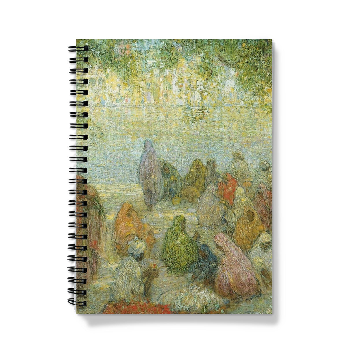 "The Lake by the Golden Temple" - Charles W. Bartlett Notebook