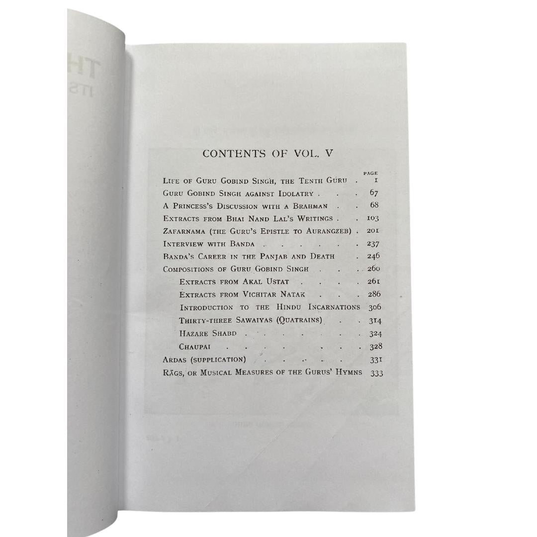 The Sikh Religion (6 Vol. Bound in 3) M. A. Macauliffe - ramblingsofasikh