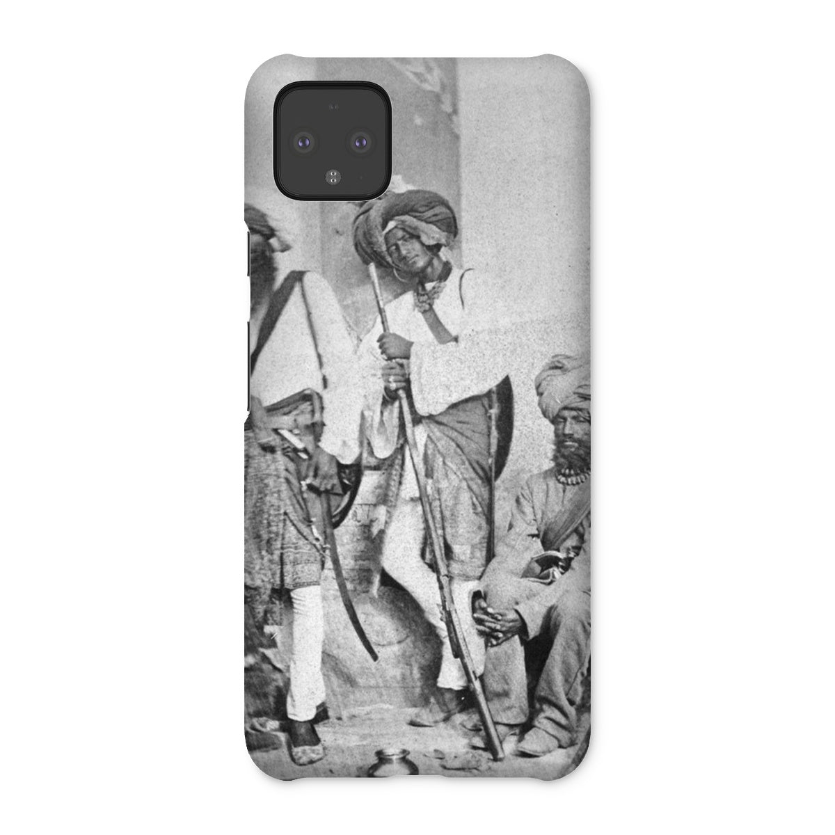 A Group of Sikh Sappers of the Indian Army, 1858 Snap Phone Case - ramblingsofasikh