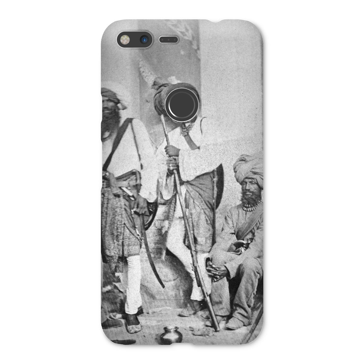 A Group of Sikh Sappers of the Indian Army, 1858 Snap Phone Case - ramblingsofasikh