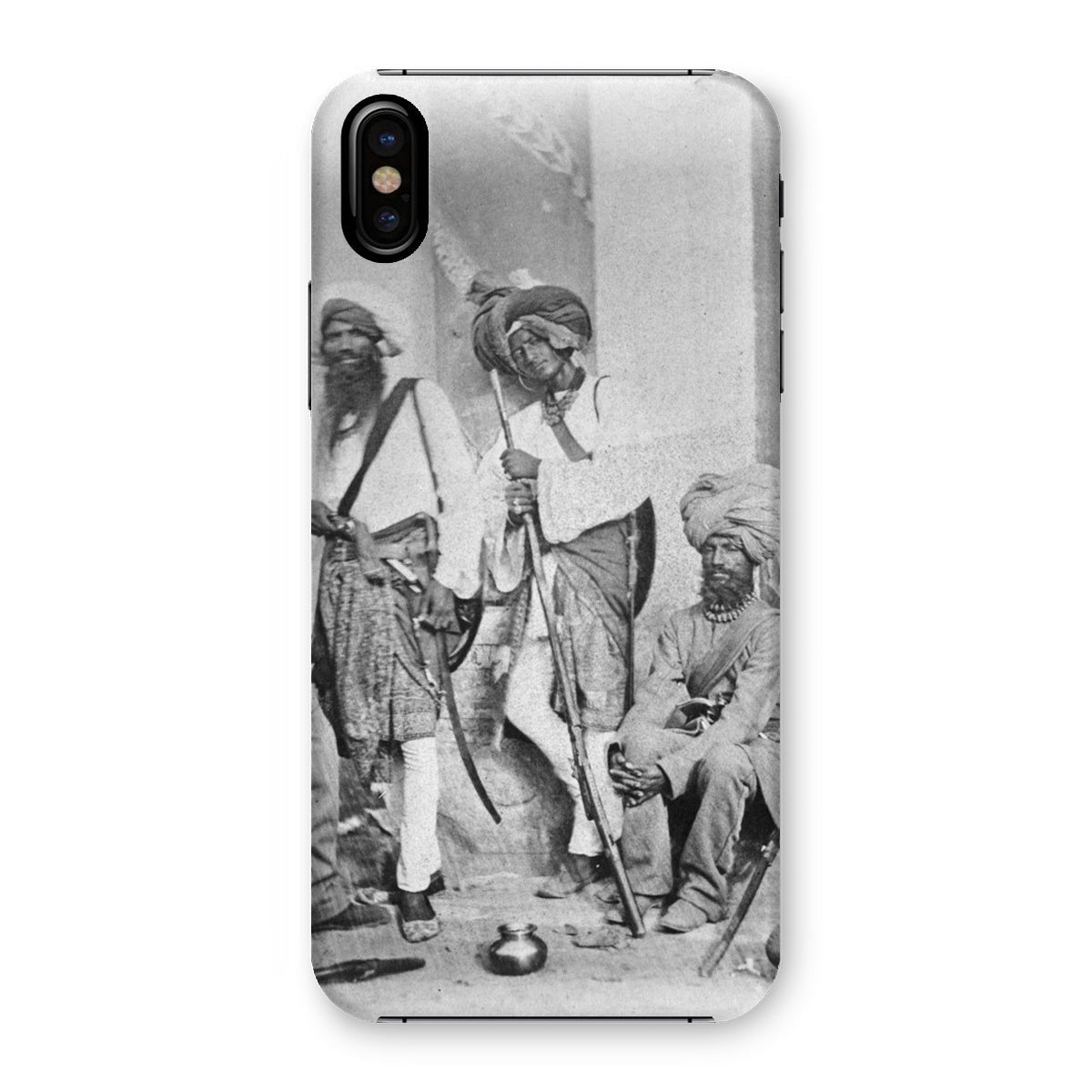 A Group of Sikh Sappers of the Indian Army, 1858 Snap Phone Case - ramblingsofasikh