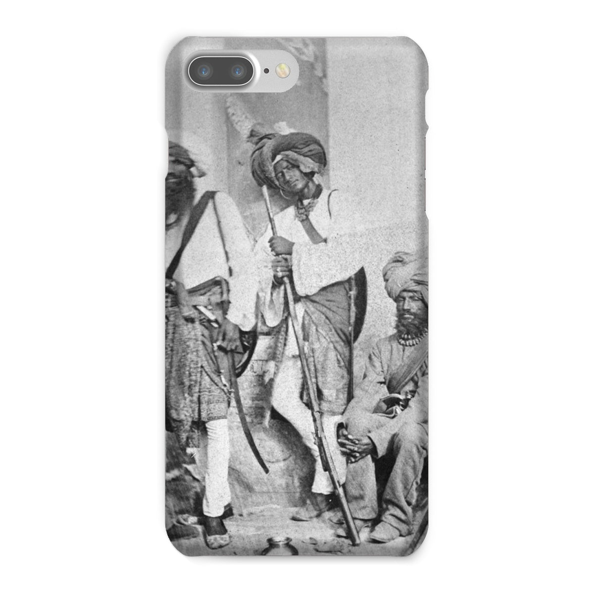 A Group of Sikh Sappers of the Indian Army, 1858 Snap Phone Case - ramblingsofasikh