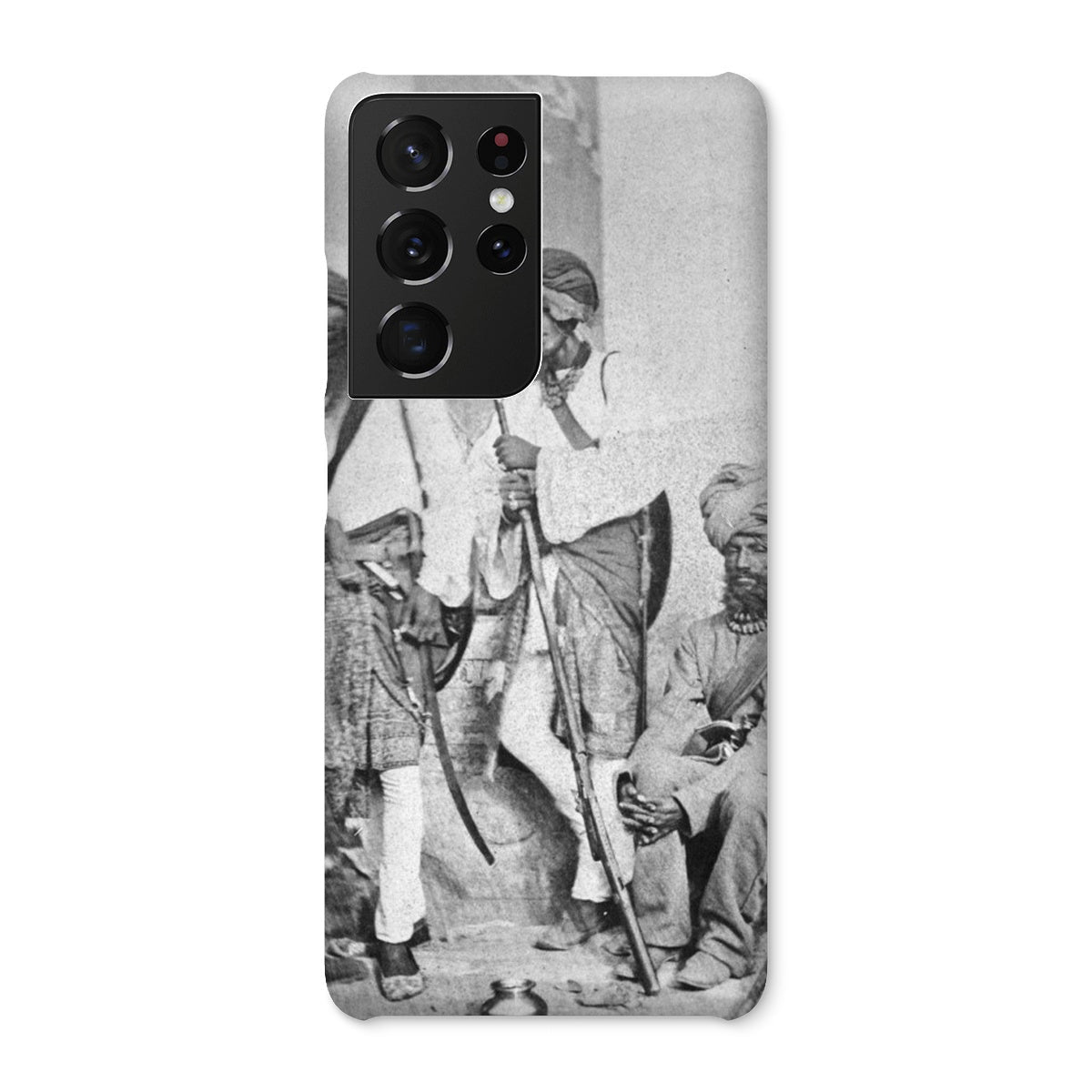 A Group of Sikh Sappers of the Indian Army, 1858 Snap Phone Case - ramblingsofasikh