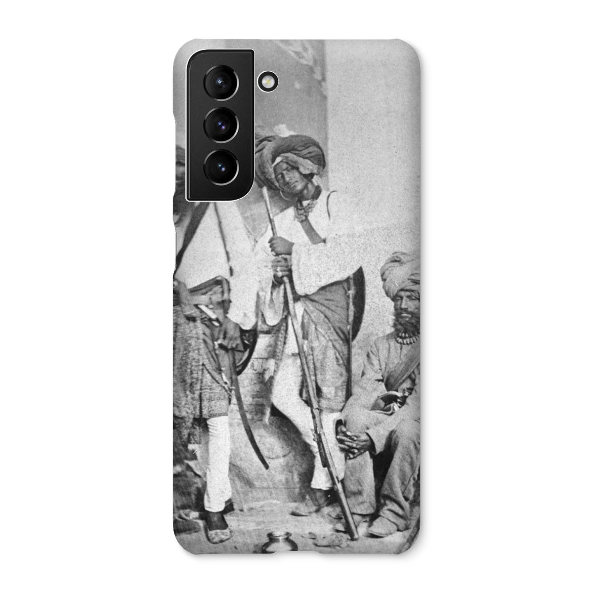 A Group of Sikh Sappers of the Indian Army, 1858 Snap Phone Case - ramblingsofasikh