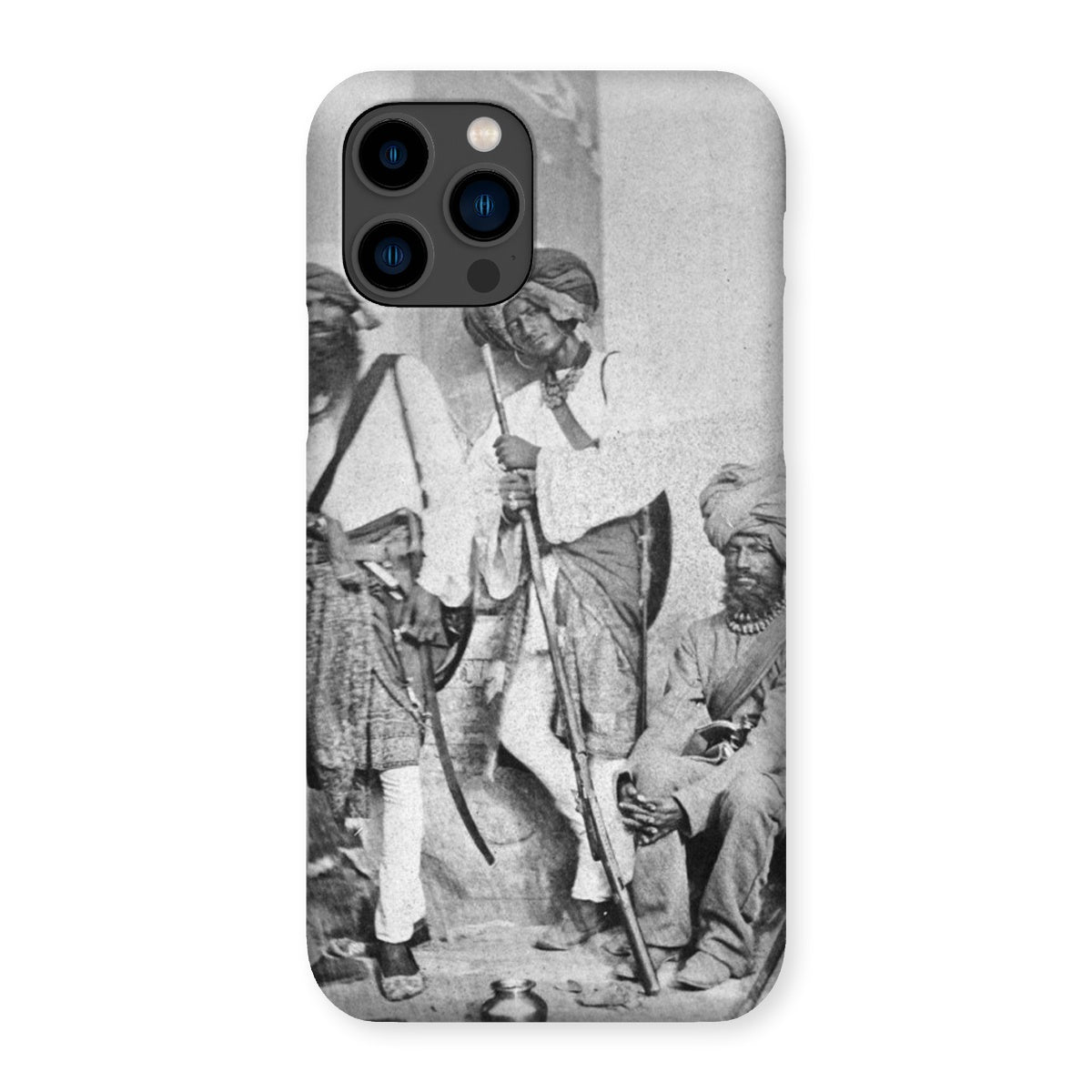 A Group of Sikh Sappers of the Indian Army, 1858 Snap Phone Case - ramblingsofasikh
