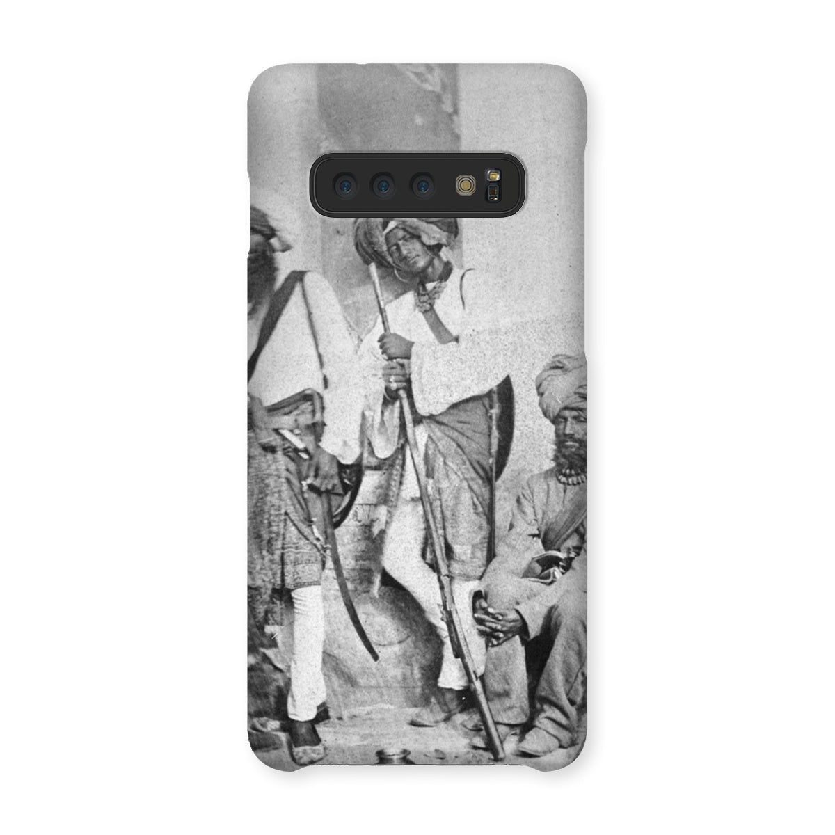 A Group of Sikh Sappers of the Indian Army, 1858 Snap Phone Case - ramblingsofasikh