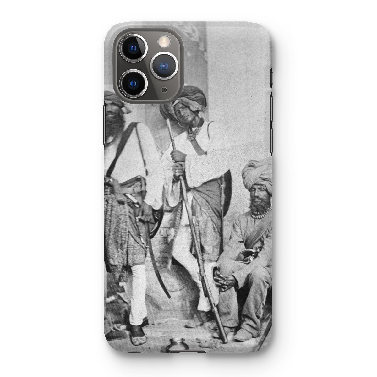 A Group of Sikh Sappers of the Indian Army, 1858 Snap Phone Case - ramblingsofasikh