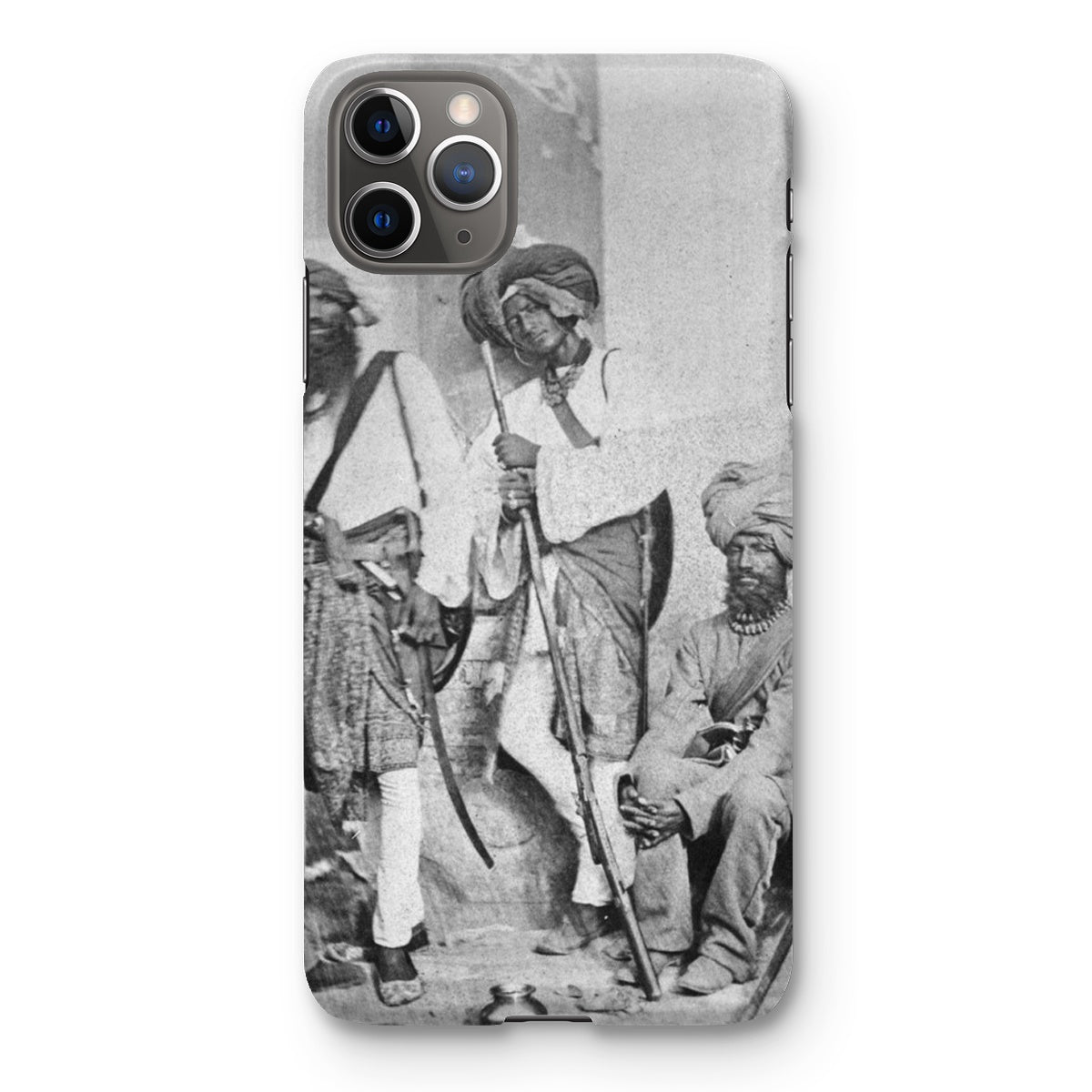 A Group of Sikh Sappers of the Indian Army, 1858 Snap Phone Case - ramblingsofasikh