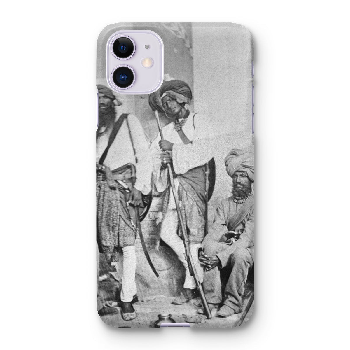A Group of Sikh Sappers of the Indian Army, 1858 Snap Phone Case - ramblingsofasikh