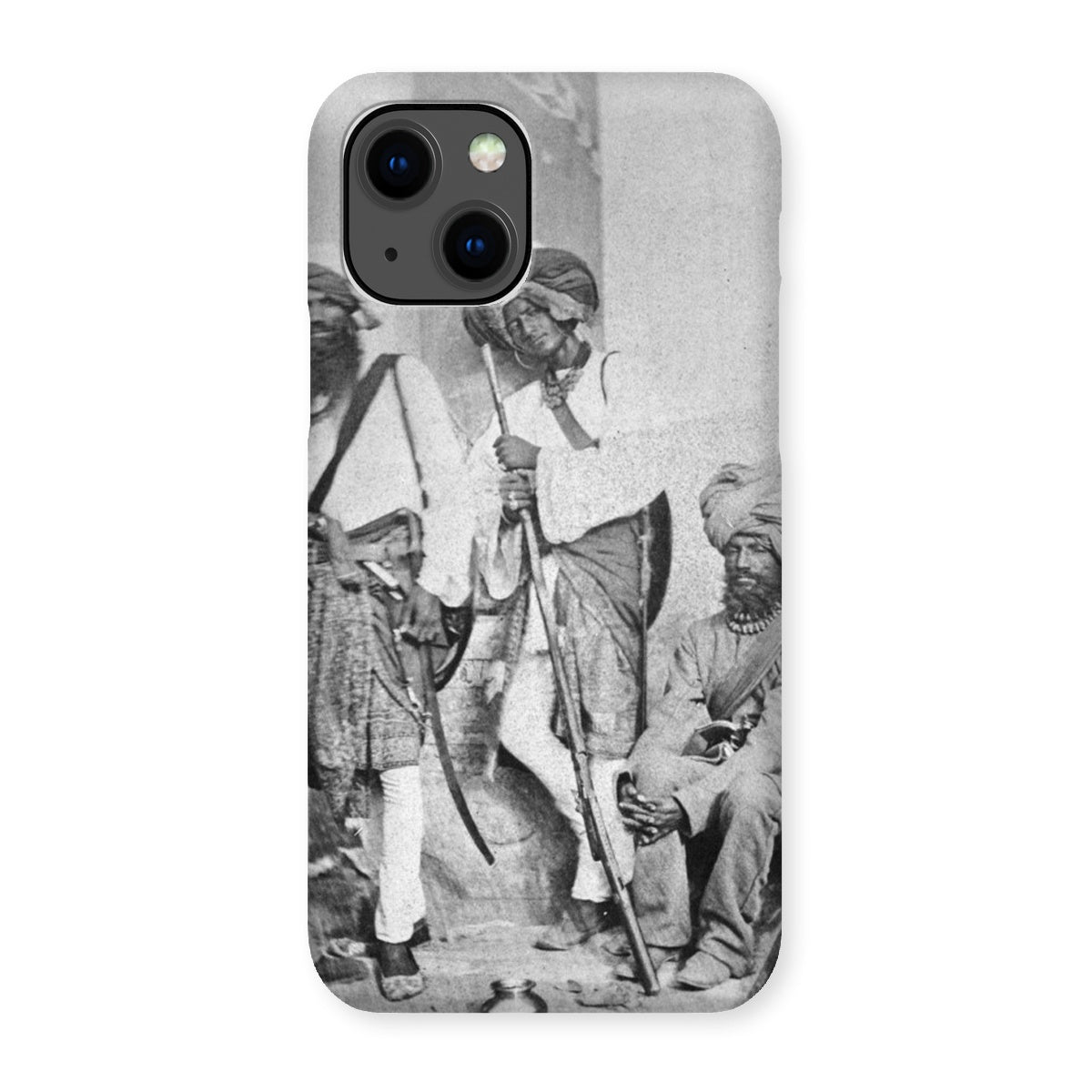 A Group of Sikh Sappers of the Indian Army, 1858 Snap Phone Case - ramblingsofasikh