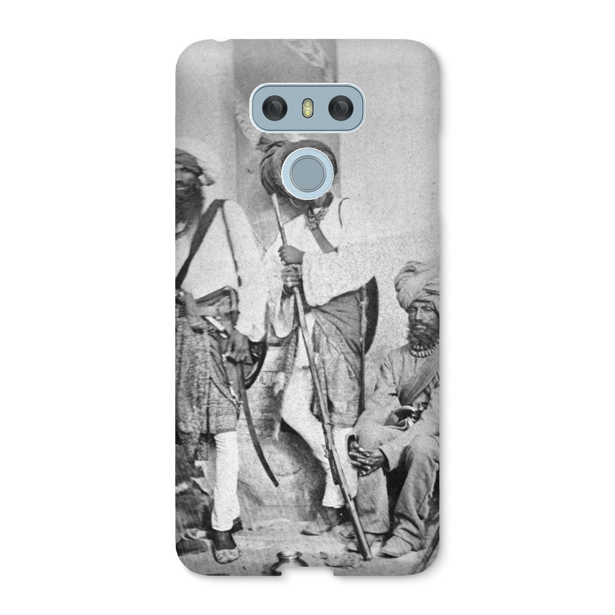 A Group of Sikh Sappers of the Indian Army, 1858 Snap Phone Case - ramblingsofasikh