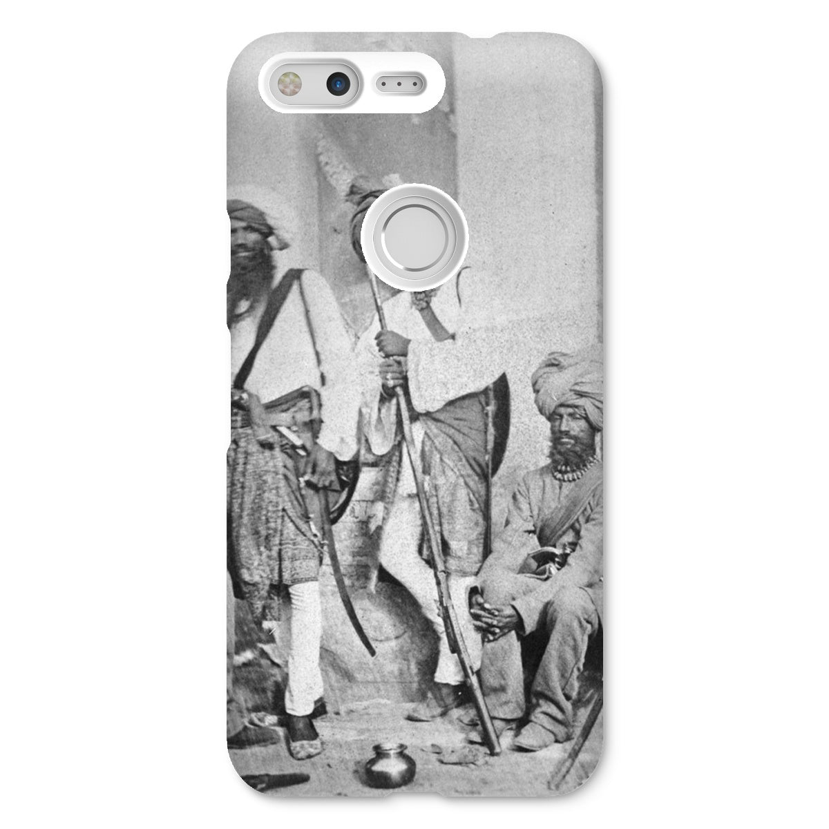 A Group of Sikh Sappers of the Indian Army, 1858 Snap Phone Case - ramblingsofasikh