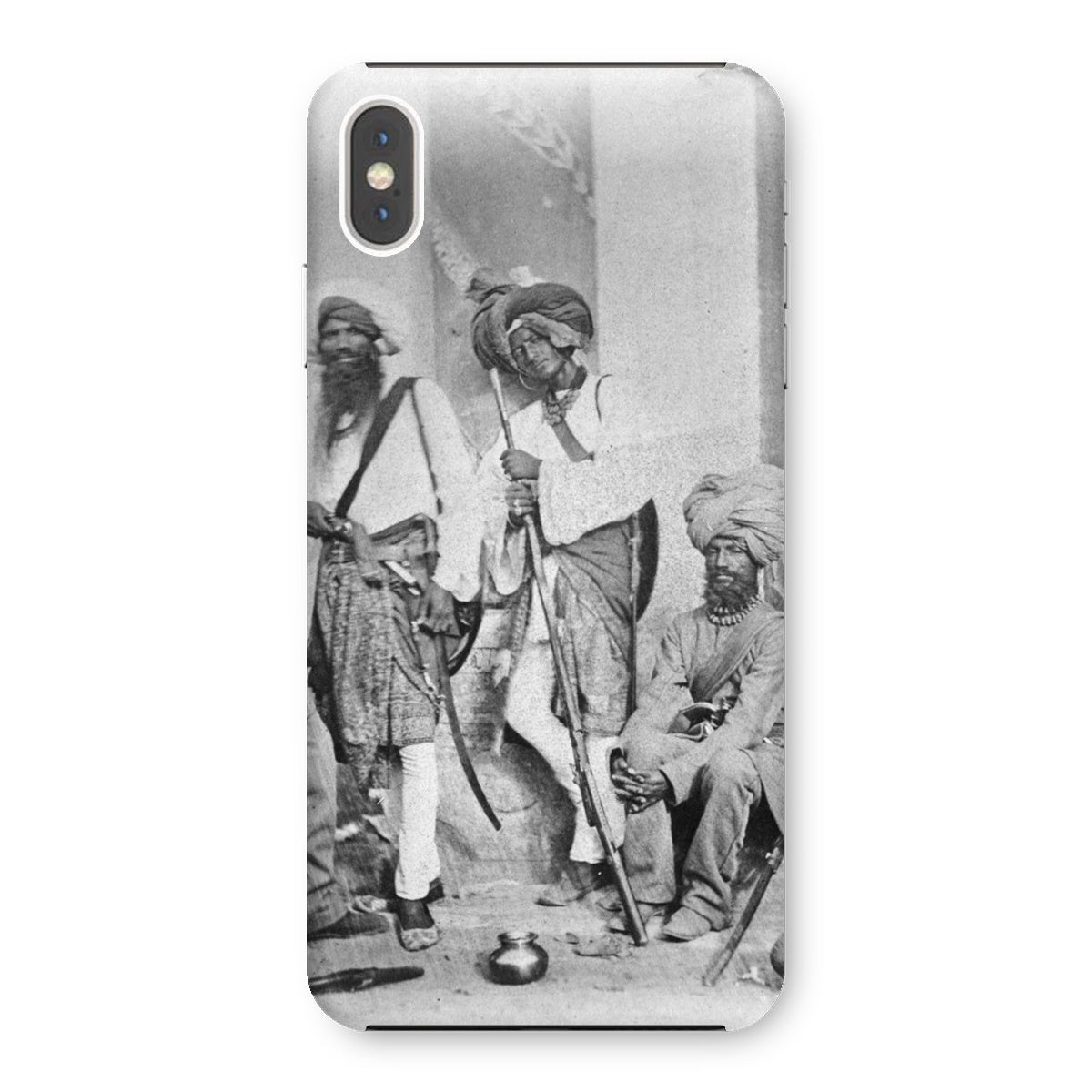 A Group of Sikh Sappers of the Indian Army, 1858 Snap Phone Case - ramblingsofasikh
