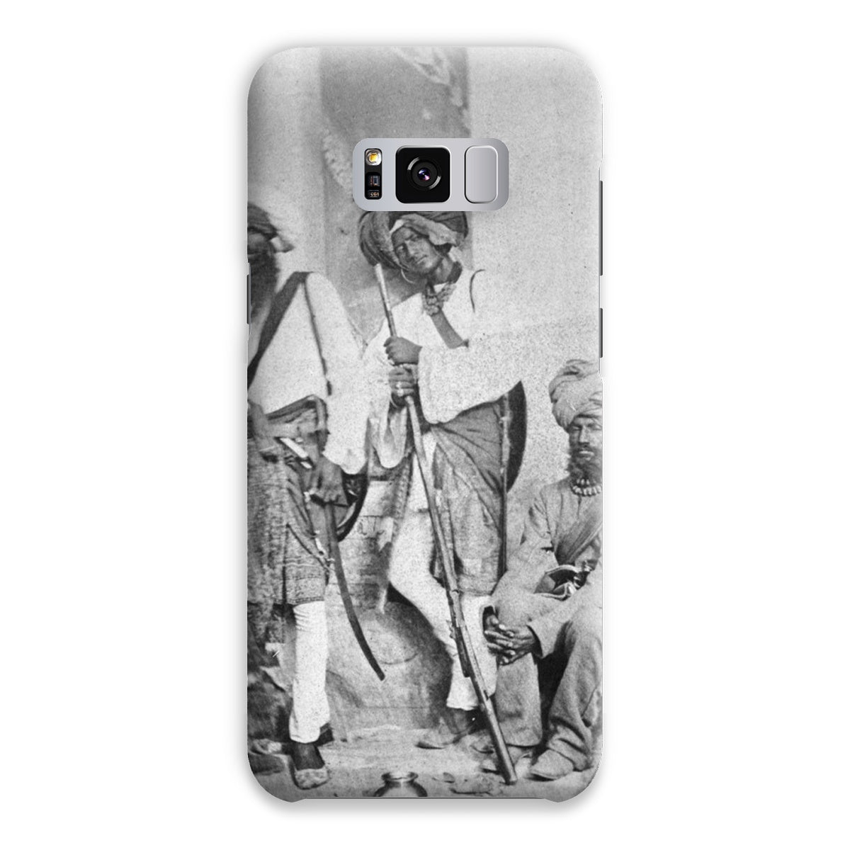 A Group of Sikh Sappers of the Indian Army, 1858 Snap Phone Case - ramblingsofasikh