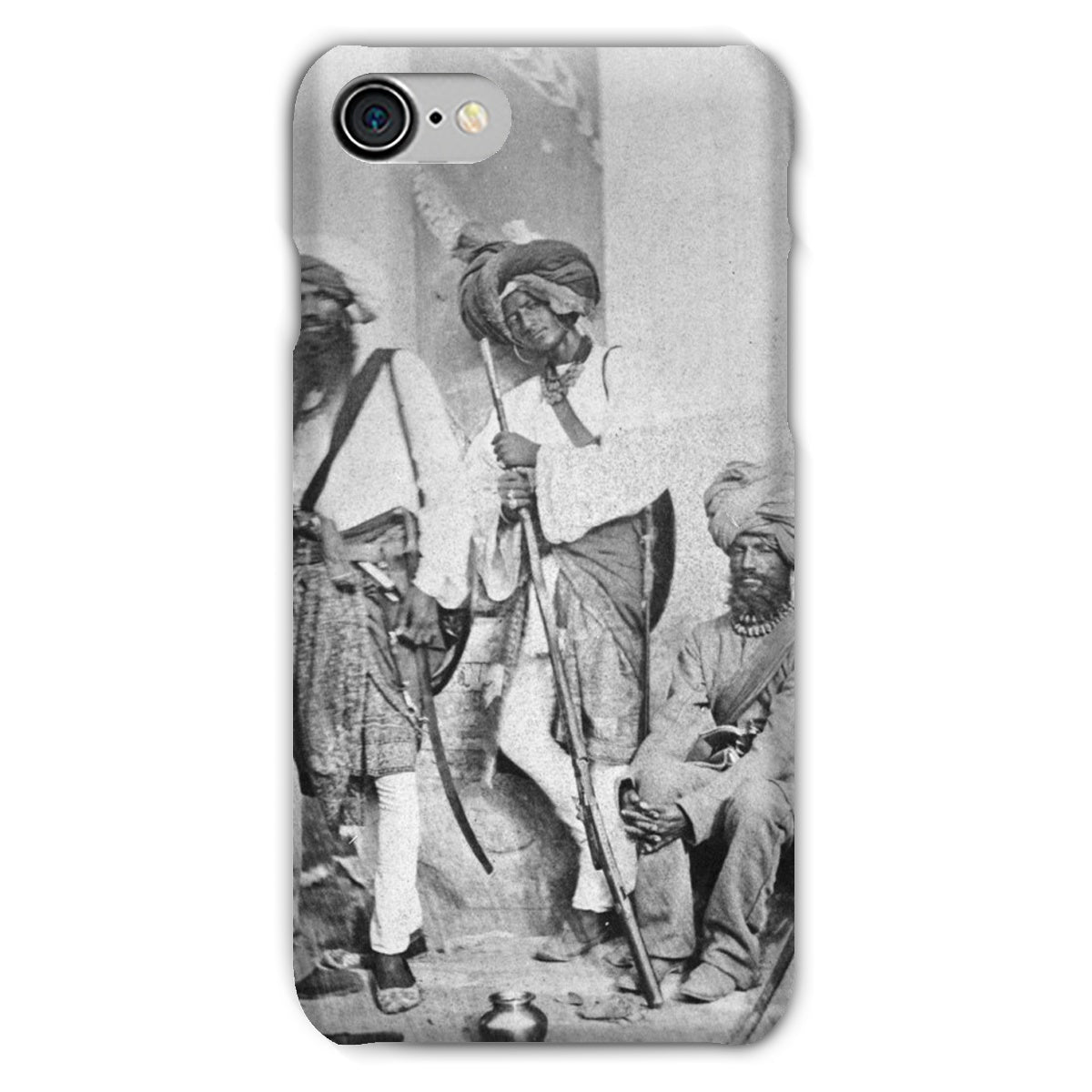 A Group of Sikh Sappers of the Indian Army, 1858 Snap Phone Case - ramblingsofasikh