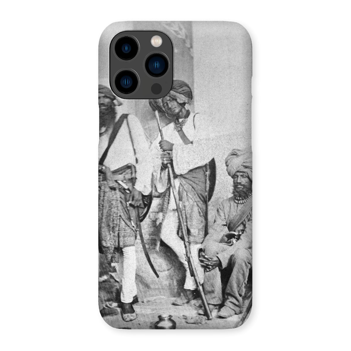 A Group of Sikh Sappers of the Indian Army, 1858 Snap Phone Case - ramblingsofasikh