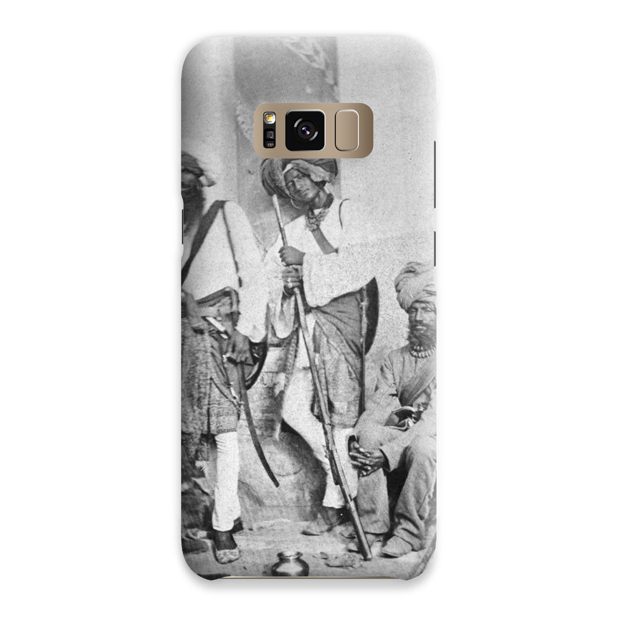 A Group of Sikh Sappers of the Indian Army, 1858 Snap Phone Case - ramblingsofasikh