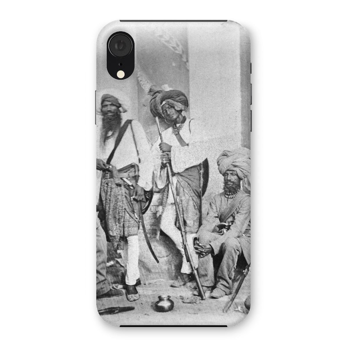 A Group of Sikh Sappers of the Indian Army, 1858 Snap Phone Case - ramblingsofasikh