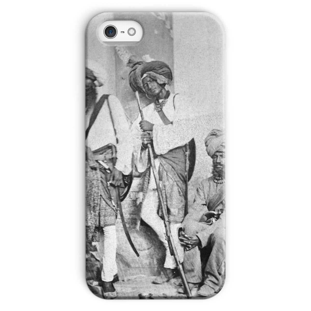 A Group of Sikh Sappers of the Indian Army, 1858 Snap Phone Case - ramblingsofasikh