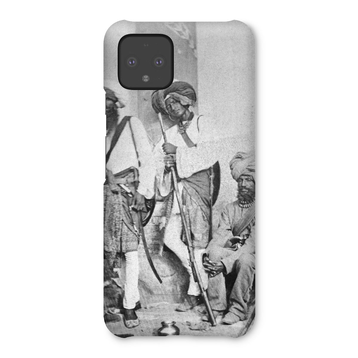 A Group of Sikh Sappers of the Indian Army, 1858 Snap Phone Case - ramblingsofasikh