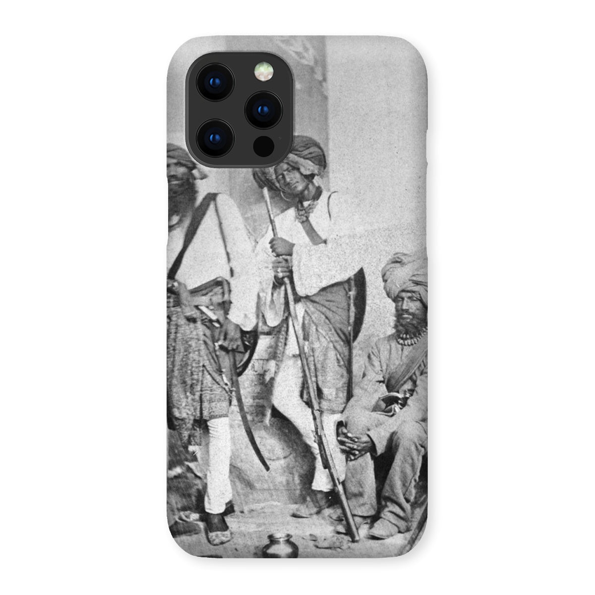 A Group of Sikh Sappers of the Indian Army, 1858 Snap Phone Case - ramblingsofasikh