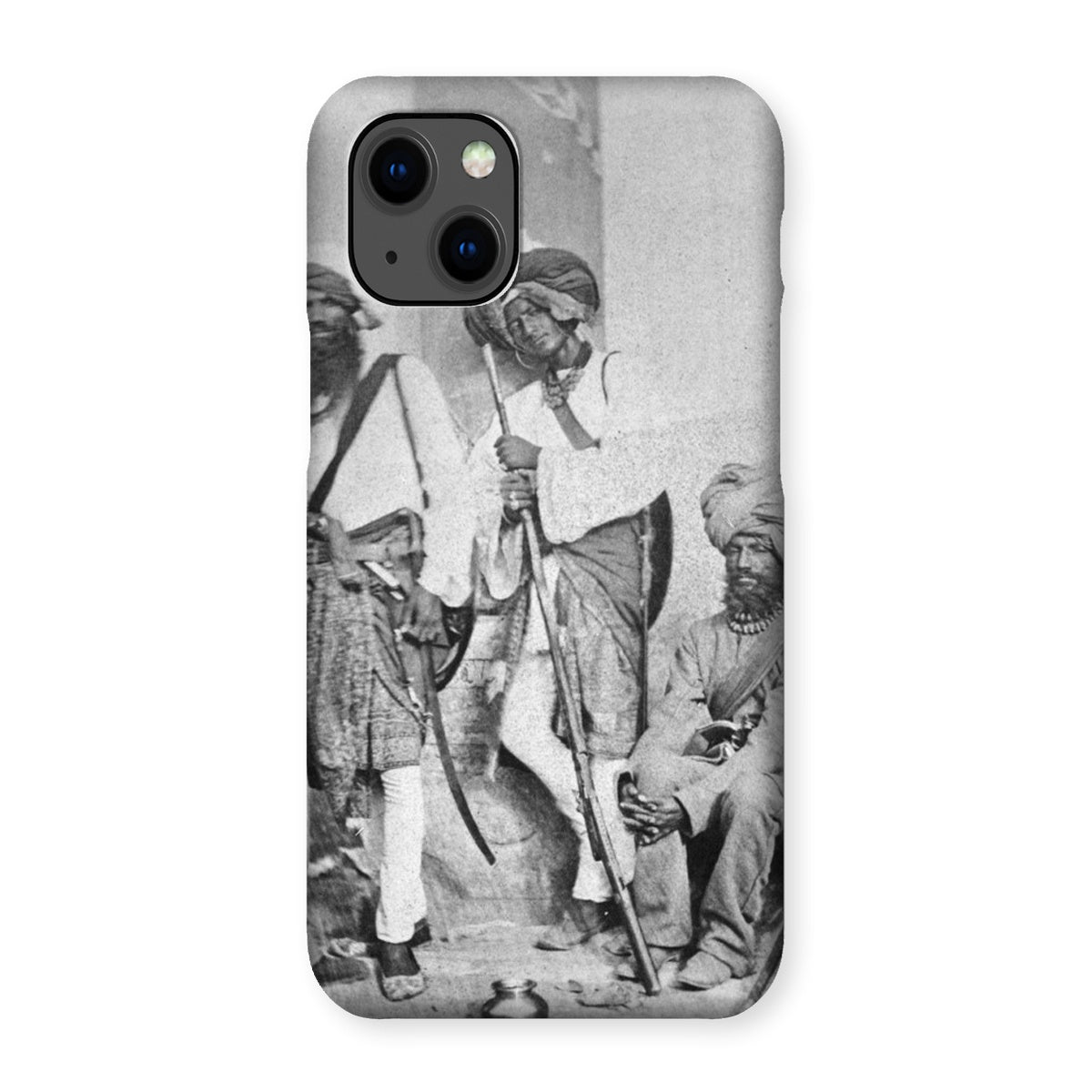 A Group of Sikh Sappers of the Indian Army, 1858 Snap Phone Case - ramblingsofasikh