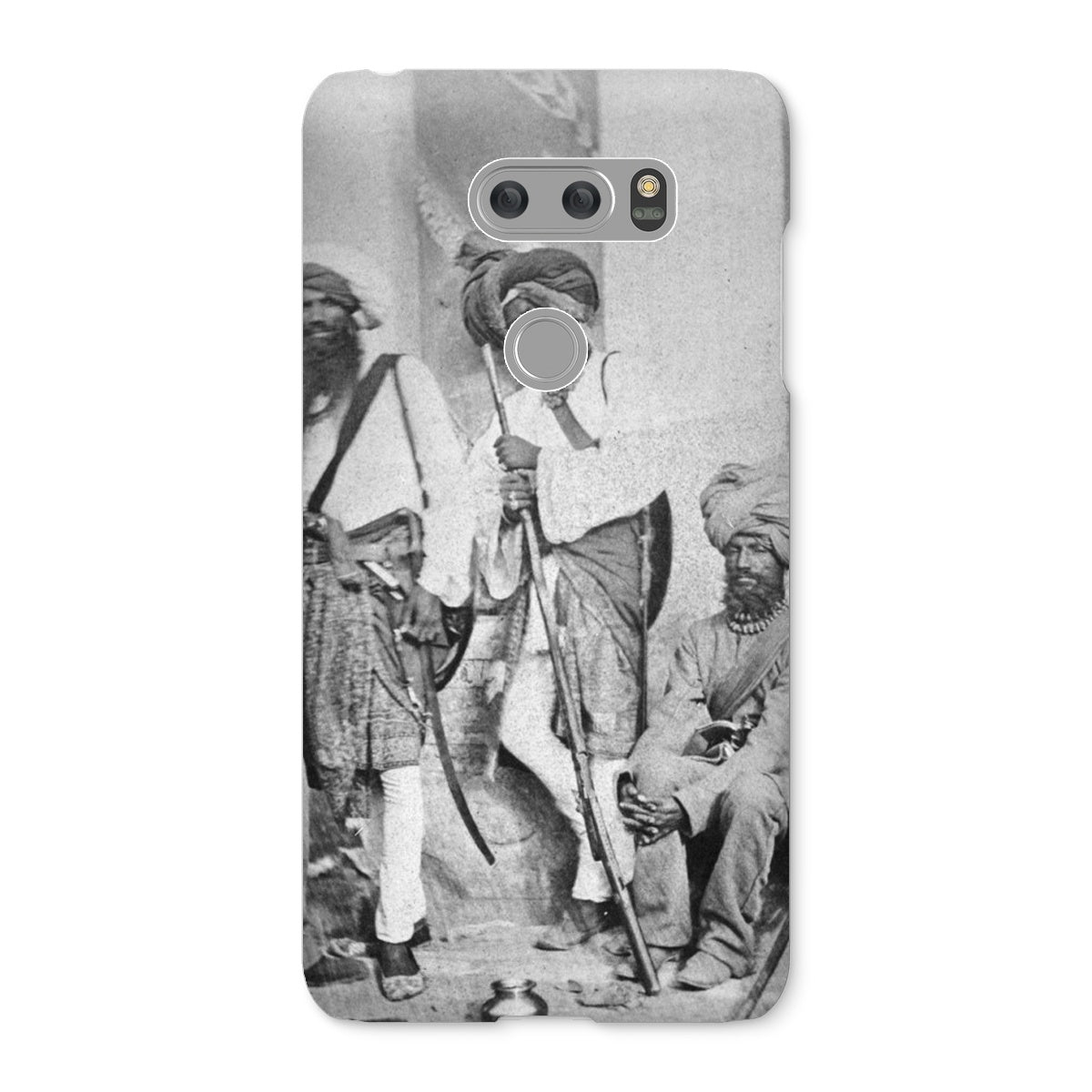 A Group of Sikh Sappers of the Indian Army, 1858 Snap Phone Case - ramblingsofasikh