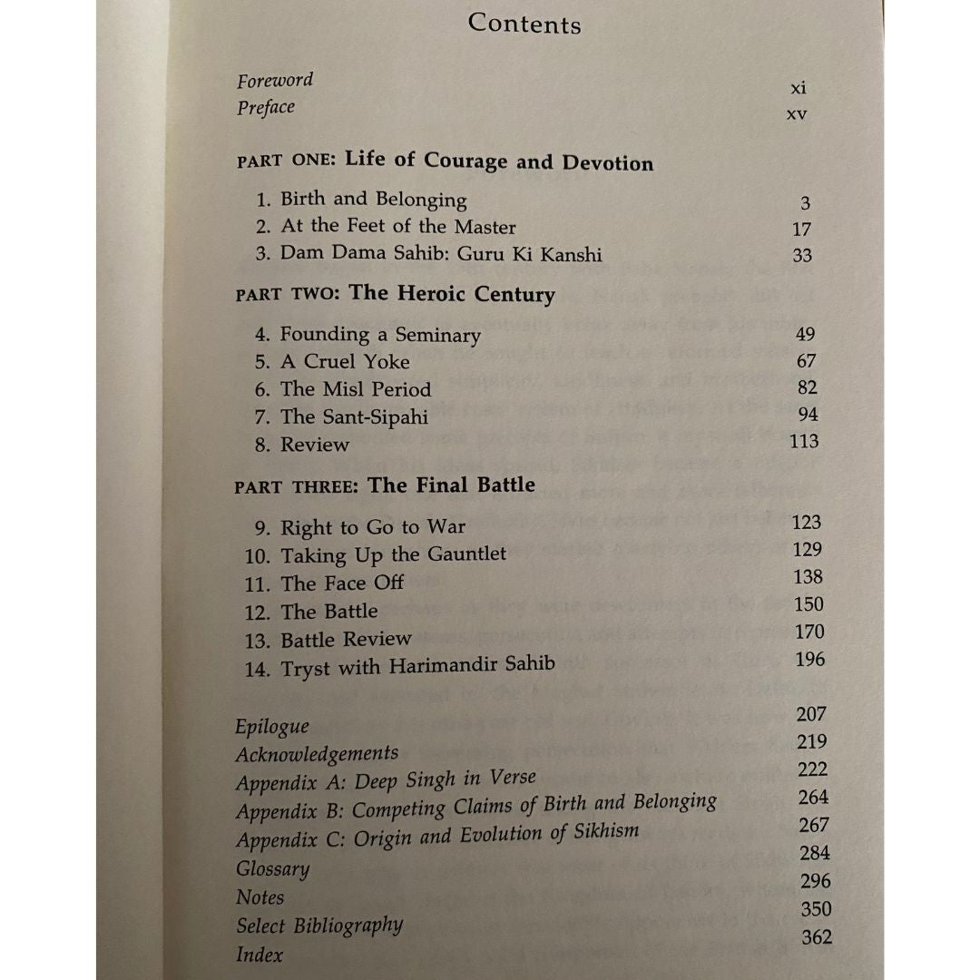 Deep Singh Shaheed: The Man In The Legend by Harisimran Singh (Hardback) - ramblingsofasikh