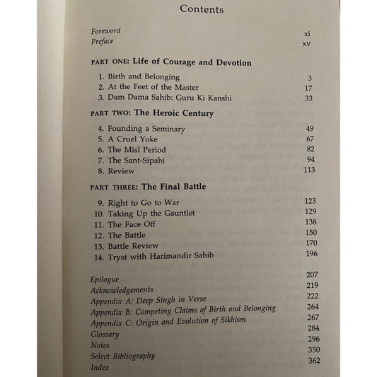 Deep Singh Shaheed: The Man In The Legend by Harisimran Singh (Hardback) - ramblingsofasikh