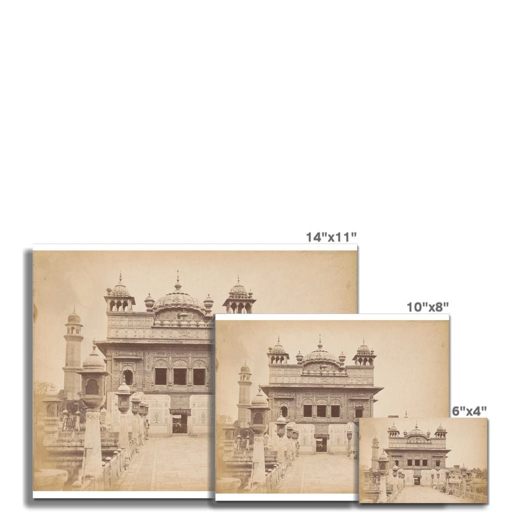 Entrace of Sri Harmandir Sahib, Umritsur, 1850 - 1900 - Fine Art Print - ramblingsofasikh