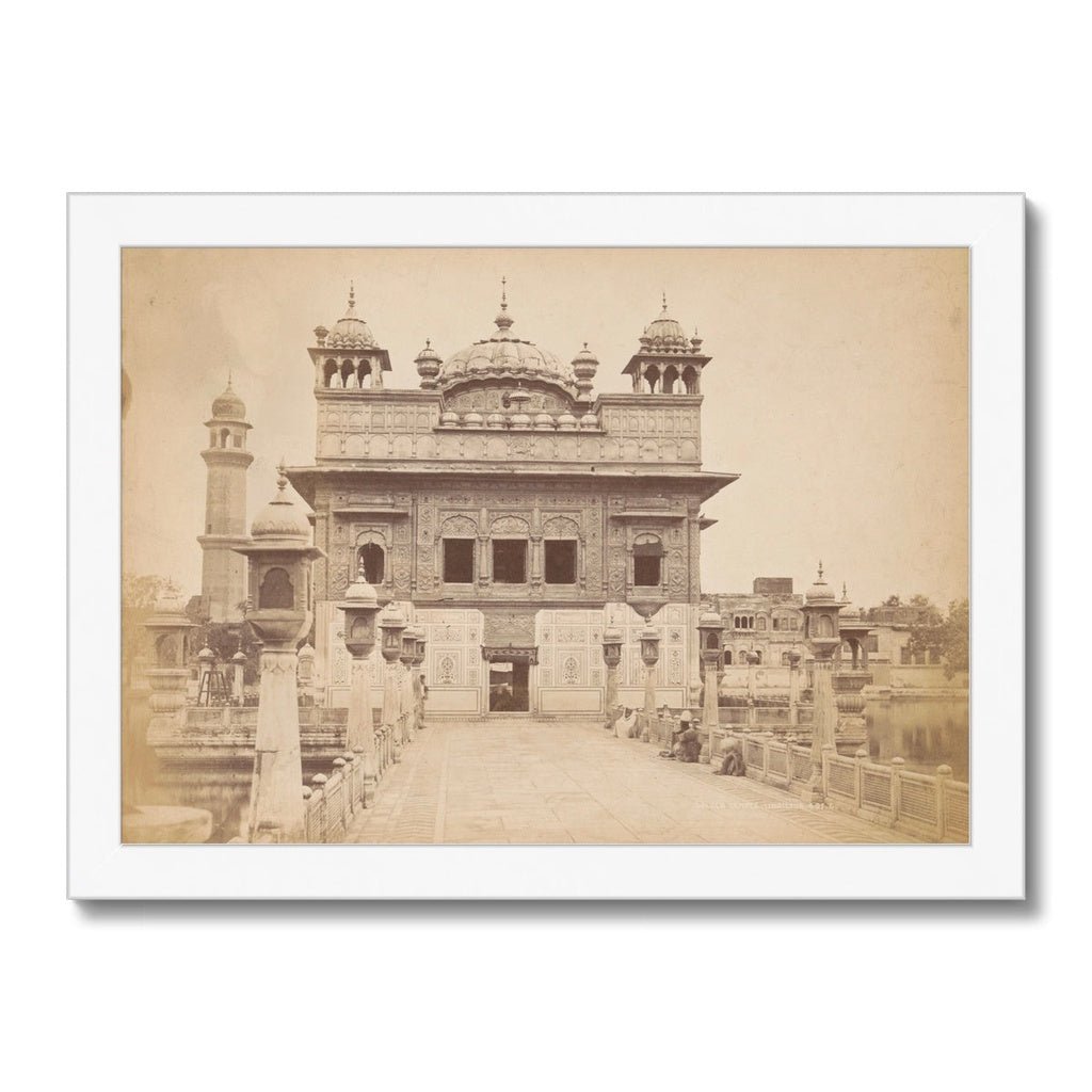 Entrace of Sri Harmandir Sahib, Umritsur, 1850 - 1900 - Framed Print - ramblingsofasikh