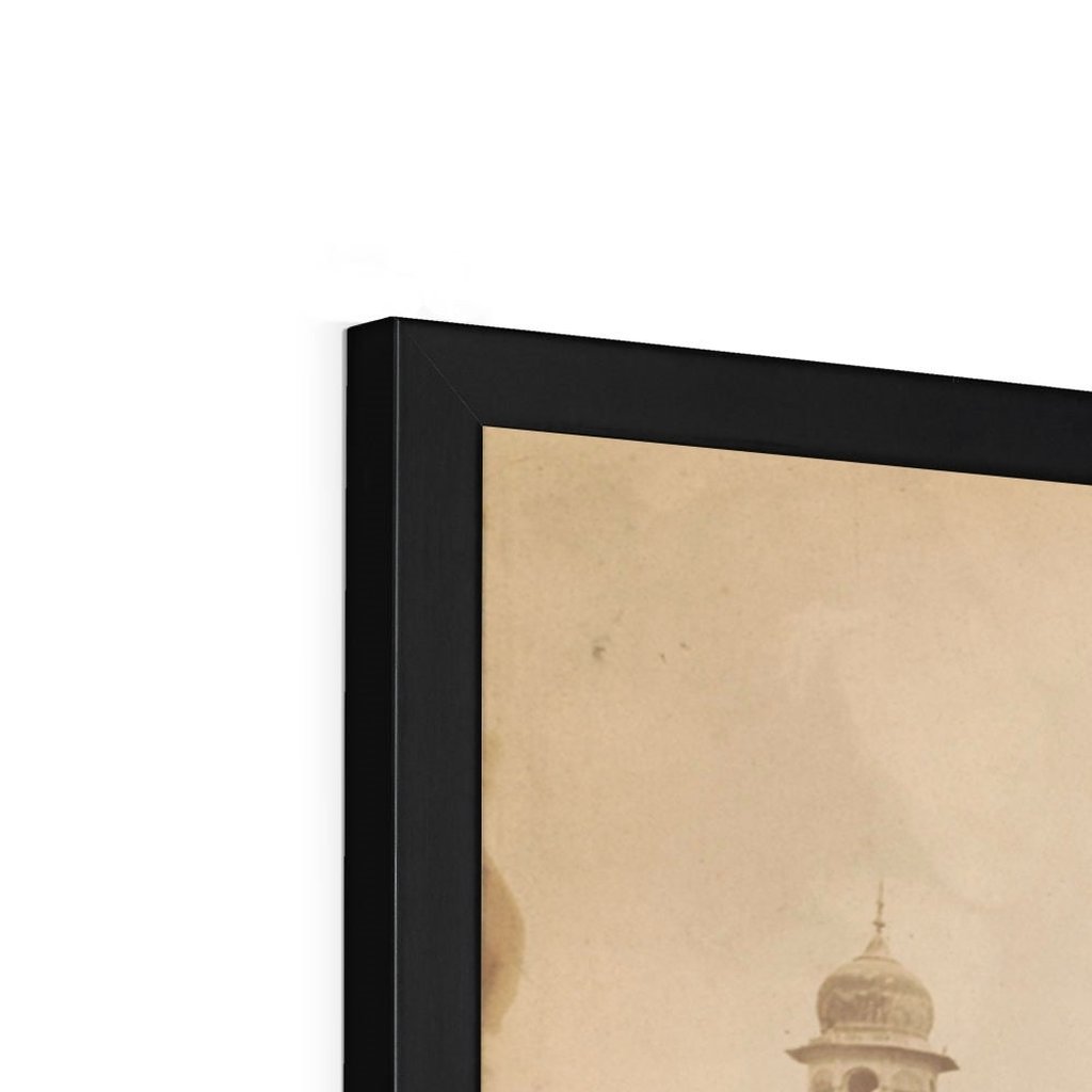 Entrace of Sri Harmandir Sahib, Umritsur, 1850 - 1900 - Framed Print - ramblingsofasikh