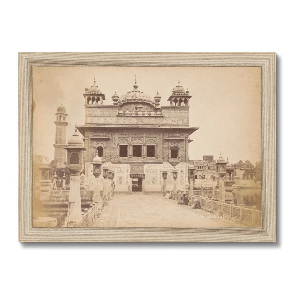 Entrace of Sri Harmandir Sahib, Umritsur, 1850 - 1900 - Framed Print - ramblingsofasikh