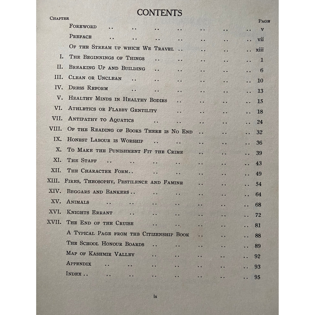 Fifty Years Against the Stream: The Story of a School in Kashmir, 1880 - 1930 by Lord Baden Powell (1930) - ramblingsofasikh