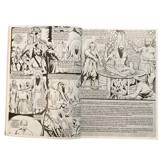 Guru Hargobind: The Sixth Sikh Guru Vol. 1 & 2 by Terveen Gill & Daljeet Singh Sidhu - ramblingsofasikh