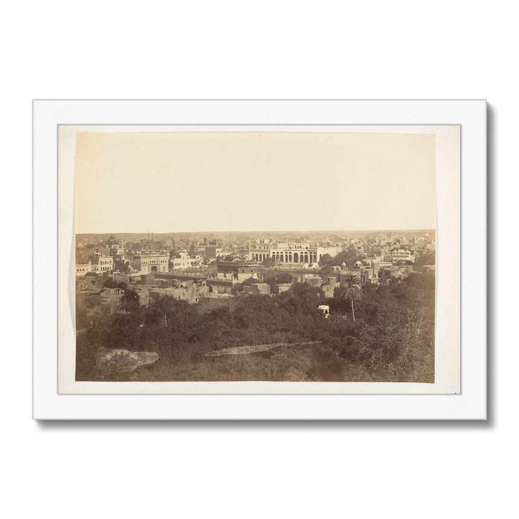 'Holy Sikh Tank & Golden Temple At Amrtisar", 1858 - 61 - Framed Print - ramblingsofasikh