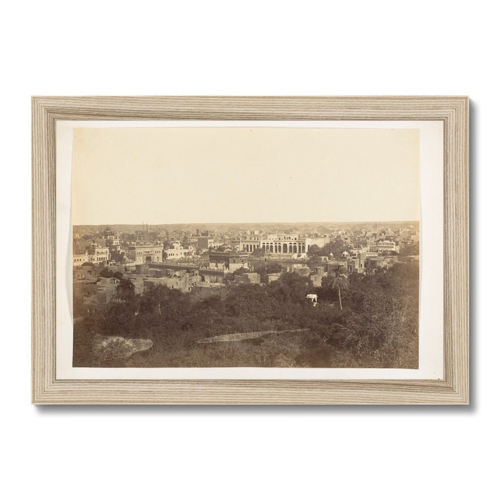 'Holy Sikh Tank & Golden Temple At Amrtisar", 1858 - 61 - Framed Print - ramblingsofasikh