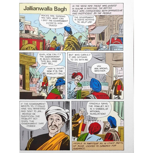 Jallianwala Bagh by Amrit Chitra Katha Comics - ramblingsofasikh