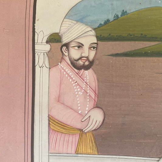 Ramayana Series Painting, 20th Century - Kangra School, Hand Painted - ramblingsofasikh