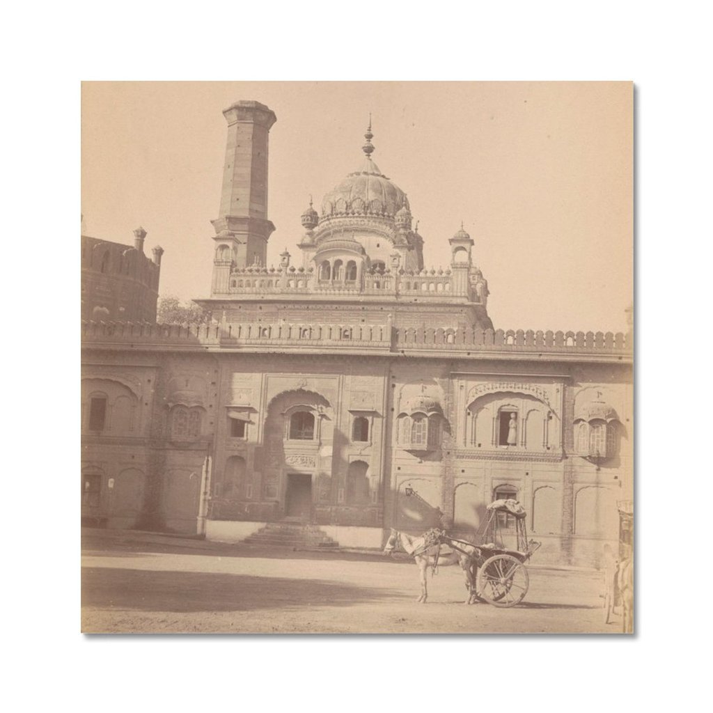 Samadhi of Ranjit Singh, Lahore, 1860 - 90 Fine Art Print - ramblingsofasikh