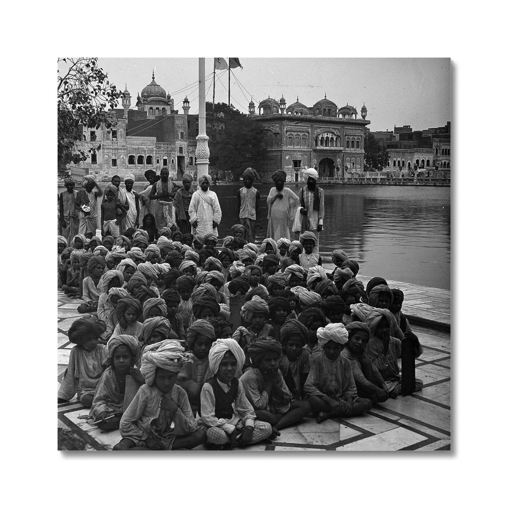Schoolboys of Amritsar Fine Art Print - ramblingsofasikh