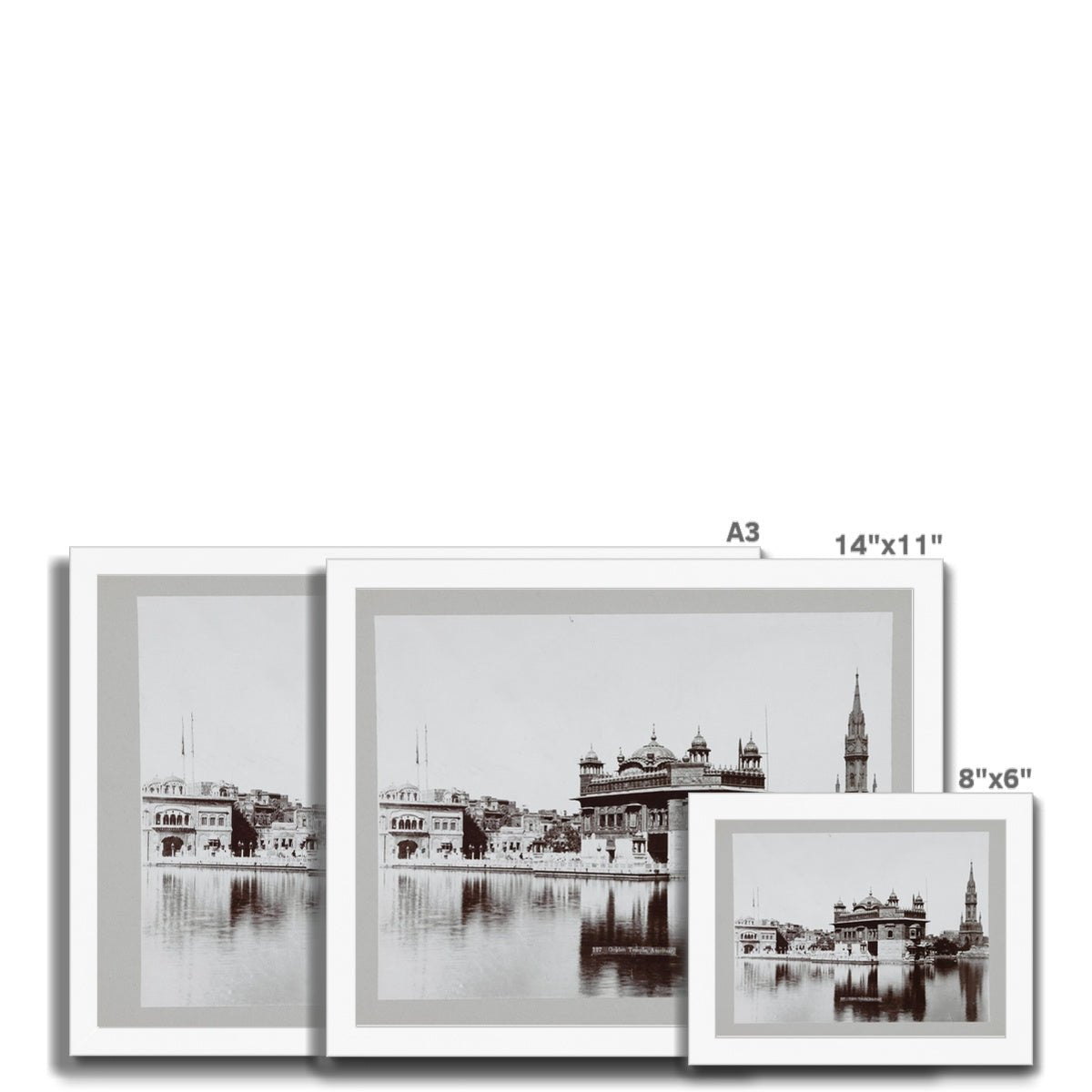 Sri Harmandir Sahib Framed Print - ramblingsofasikh