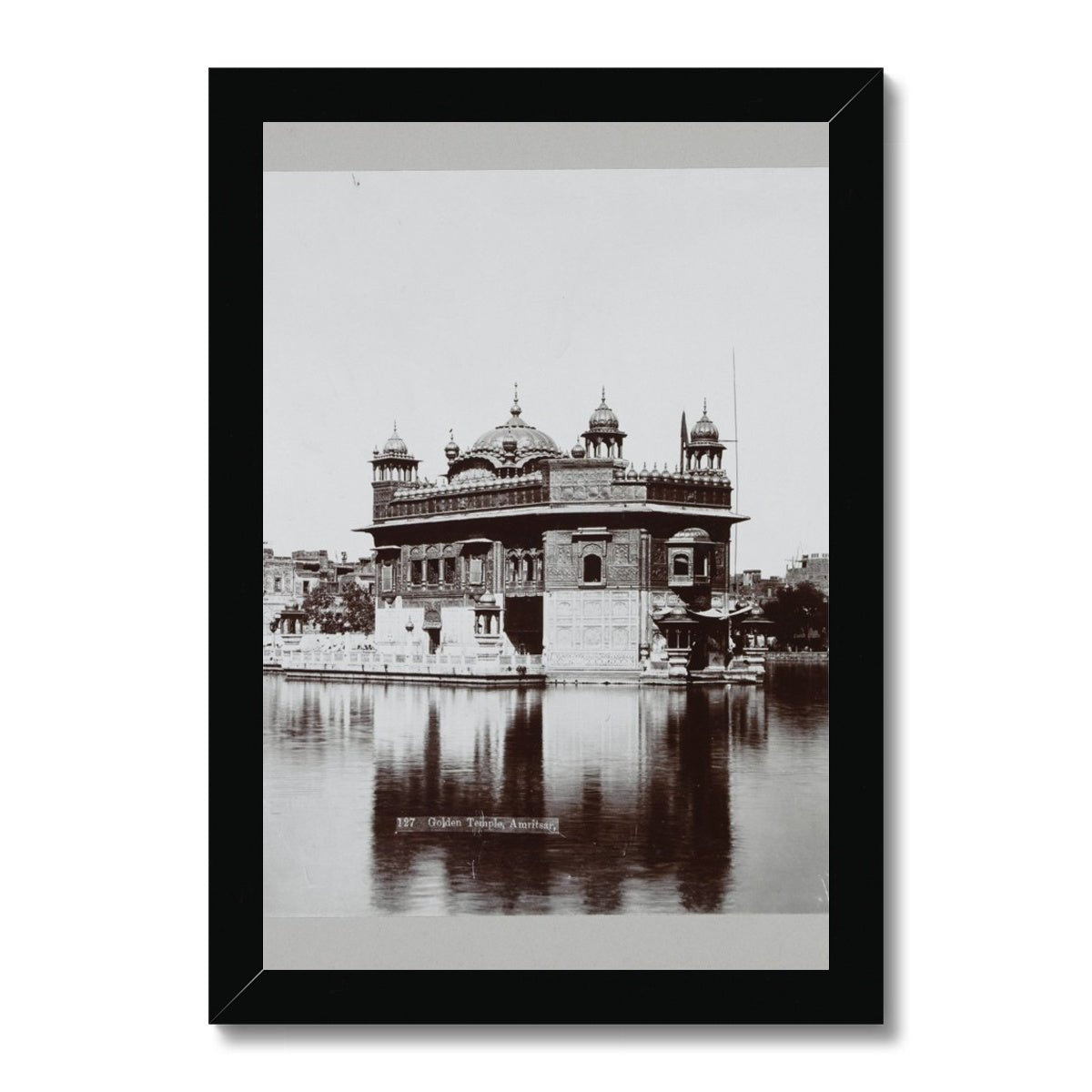 Sri Harmandir Sahib Framed Print - ramblingsofasikh